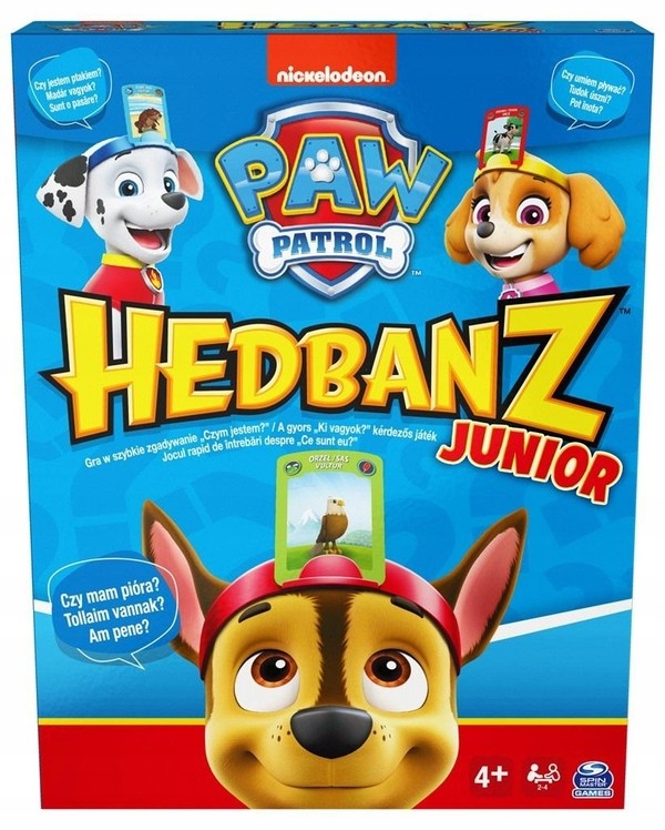 

Gra Hedbanz Junior: Psi Patrol