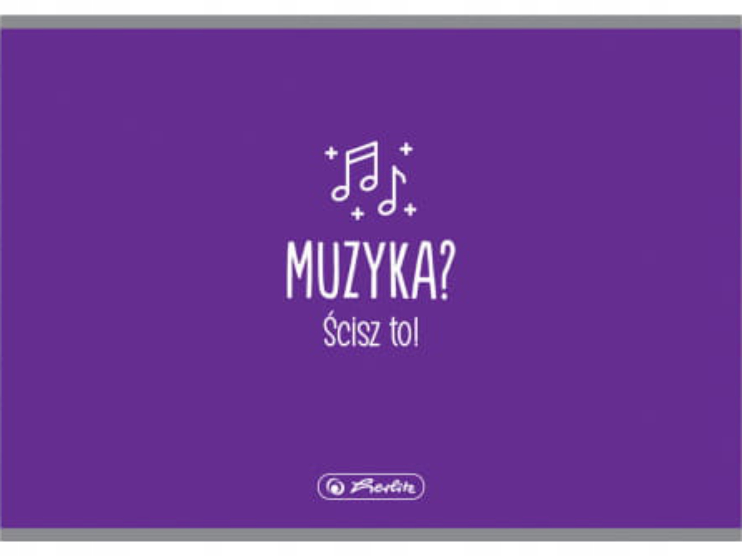 

Zeszyt do muzyki ściąga pięciolinia A5 32 k