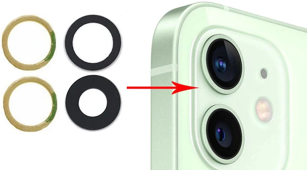 

Iphone 12 Mini Szybka Szkło Aparatu Oko Kamery
