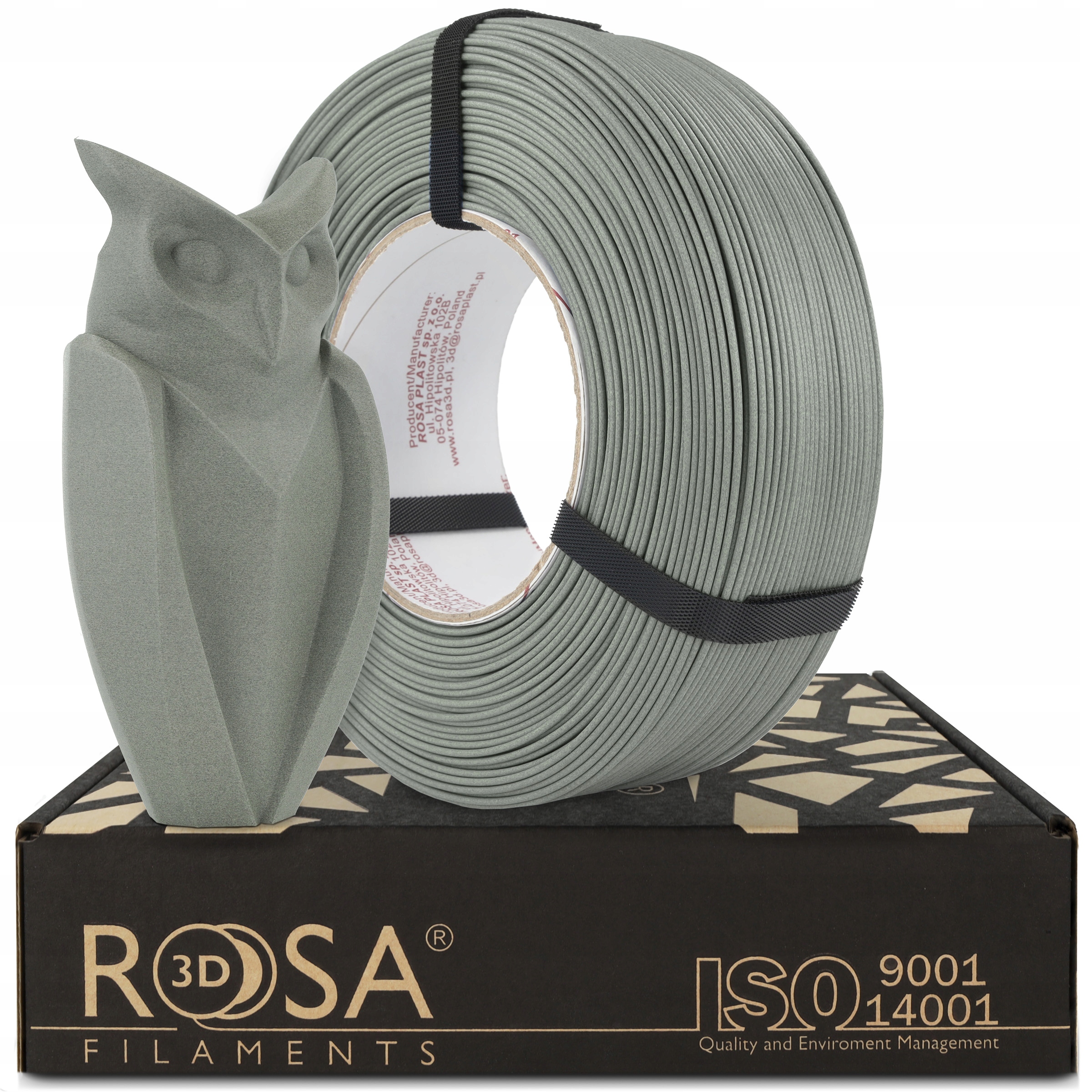 Filament 3D Rosa3D ReFill Pla-cf Matt Stone Warm Gray 1,75mm 1kg