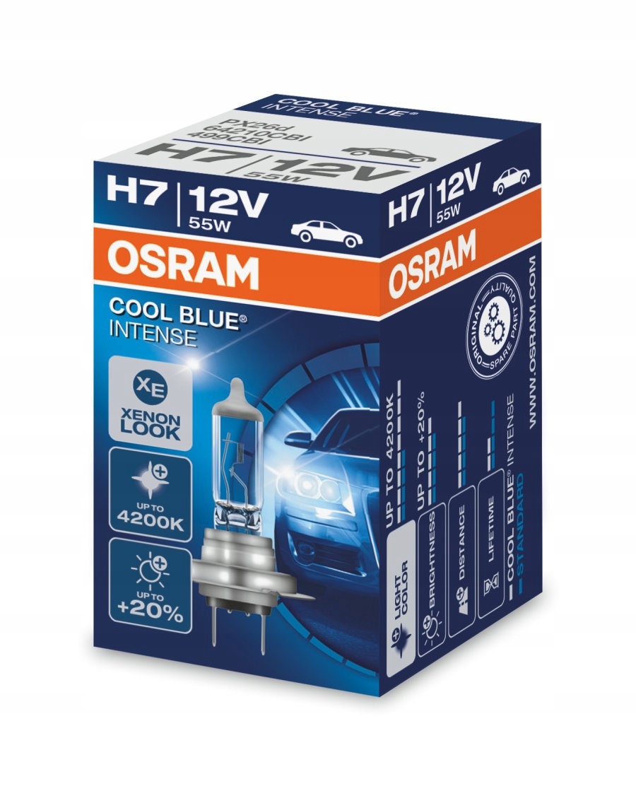 

Osram Cool Blue Intense Nextgen H7 12V 55W