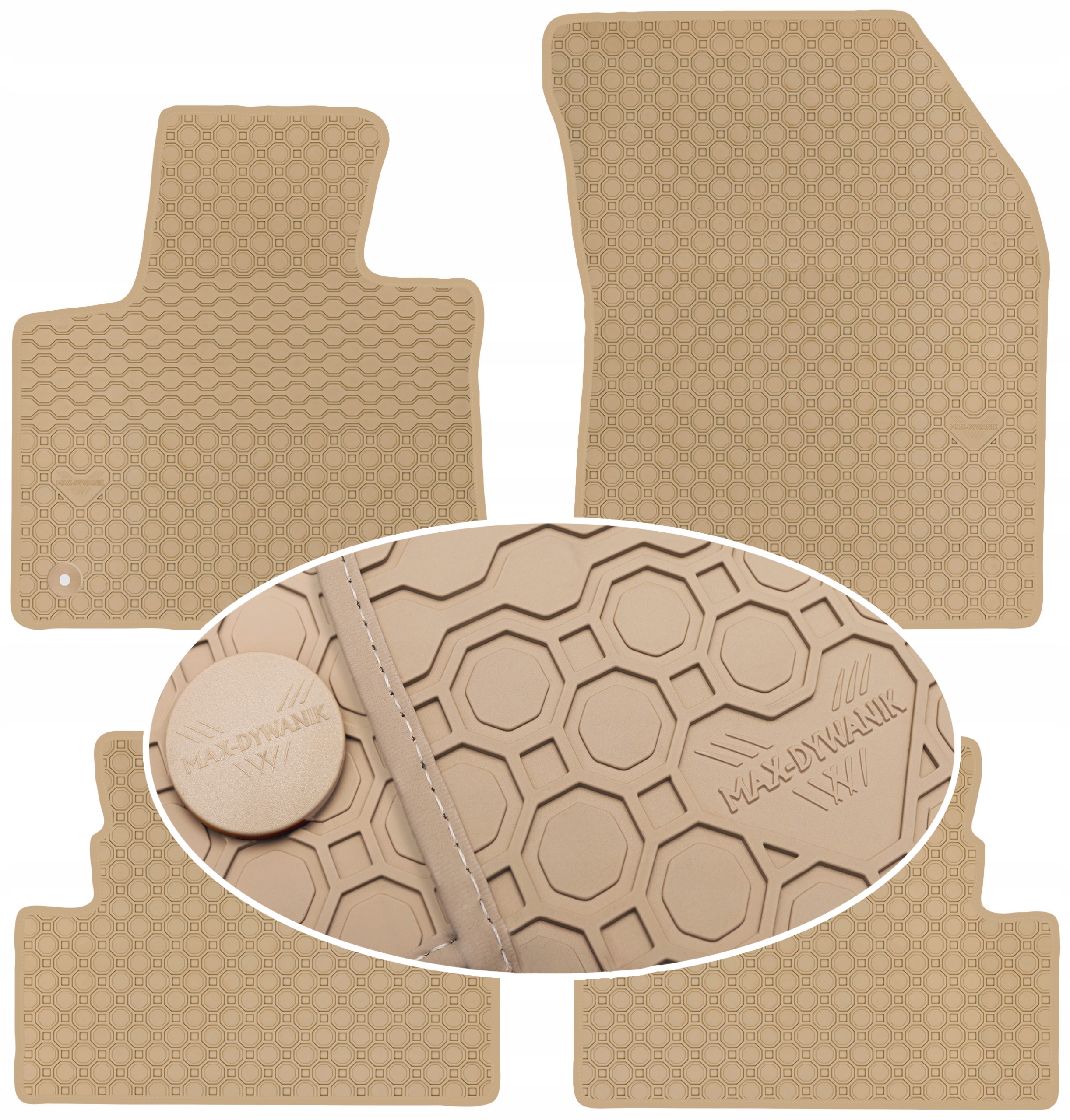 Opel Grandland X 2017 Béžové koberčeky