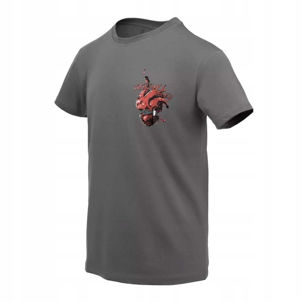 Helikon Koszulka T-Shirt Problem solved! Shadow Grey M