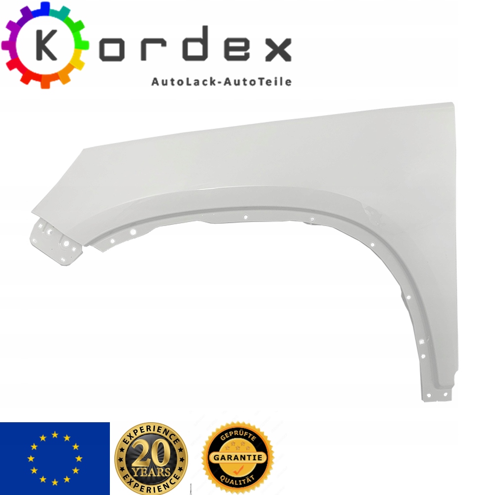 Blatník Volkswagen Tiguan 5N, Barva LB9A B9A 07-16, Levý, Přední