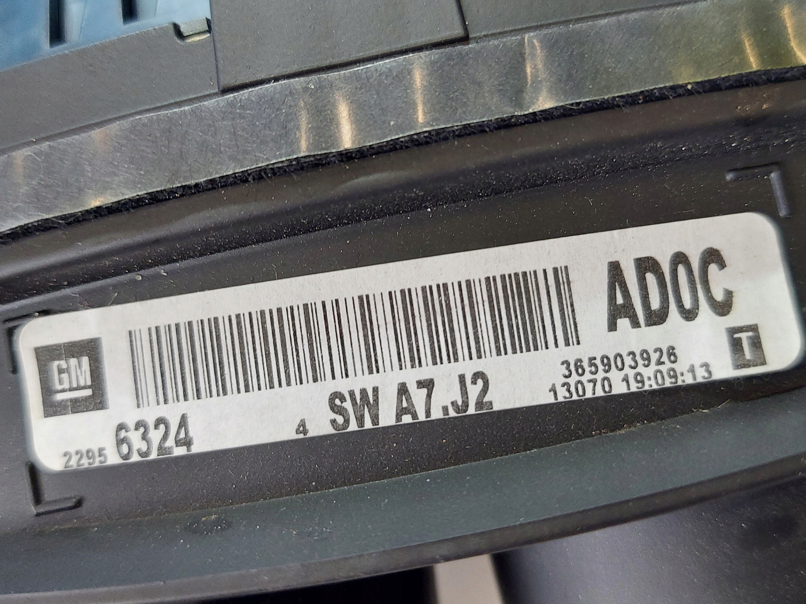 dials clock OPEL INSIGNIA A 2.0 CDTI 22956324