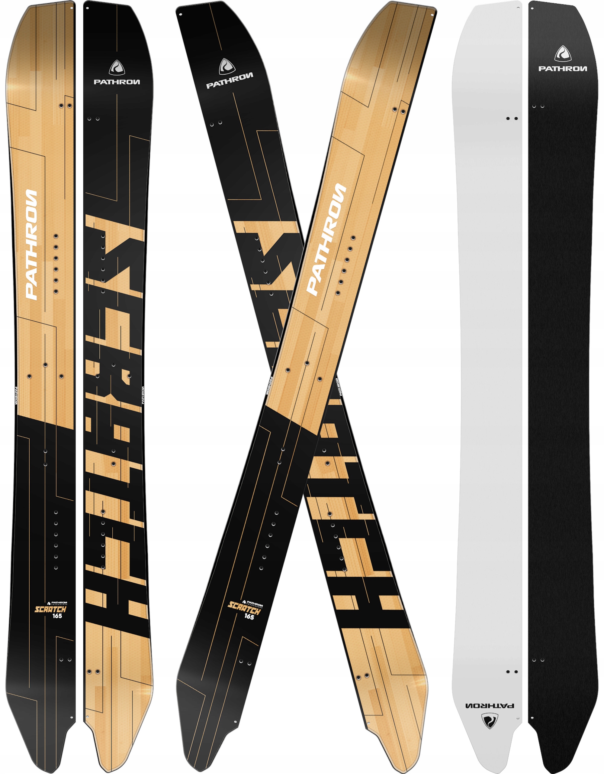 Zestaw Splitboard Pathron Scratch Split 161cm + Voile Marka Pathron