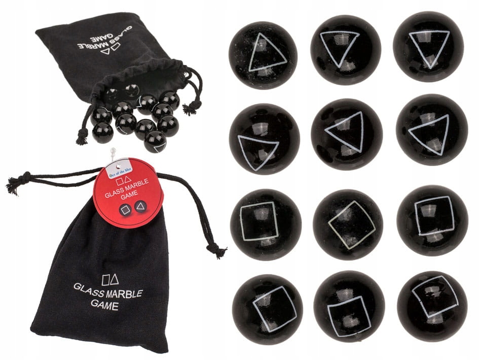 

Kulki szkło marmurowe w woreczku Gra Zręcznościow