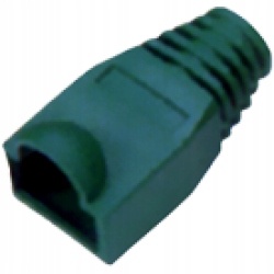 

Osłona osłonka gumowa wtyku RJ45 zielona 10szt