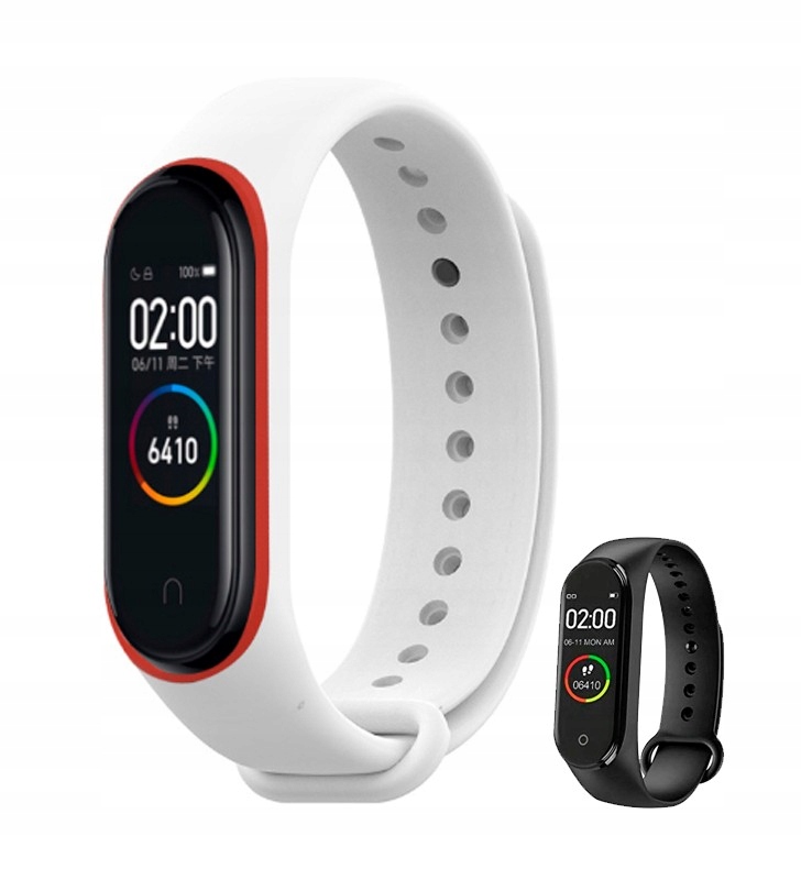 Pasek opaska Smart Band MI BAND M4 M5 M6 Mi3 Mi4 Materiał guma