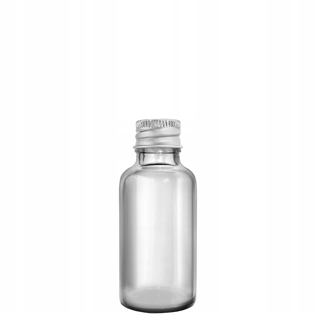 

Butelka 30ml Bezbarwna Z Nakrętką Aluminiową