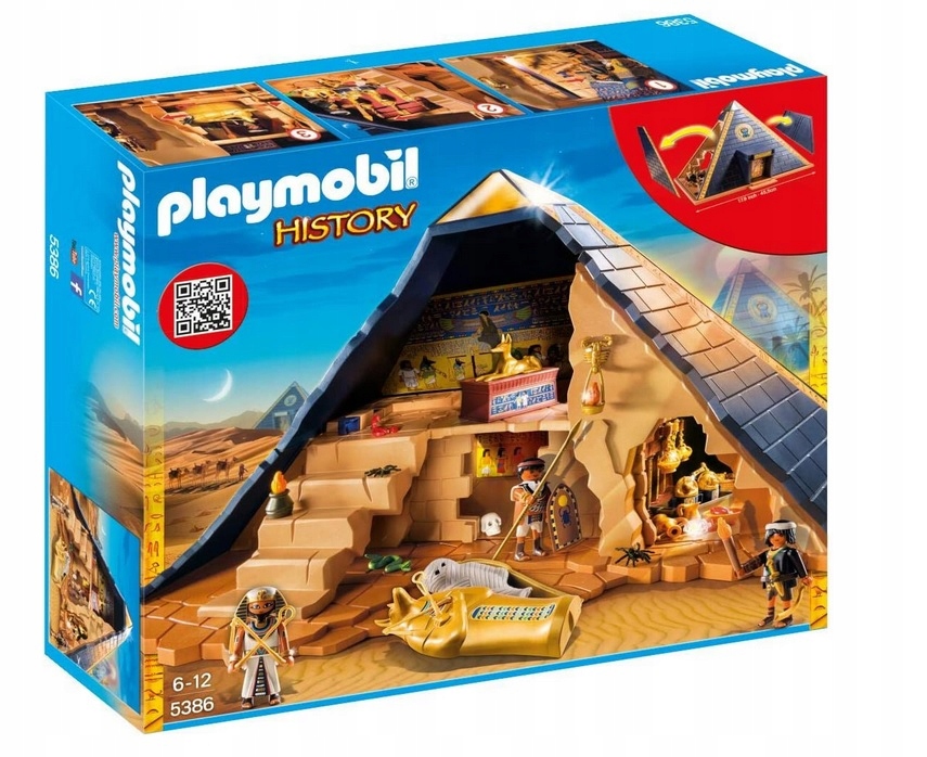 

Playmobil History 5386 Piramida Faraona Klocki