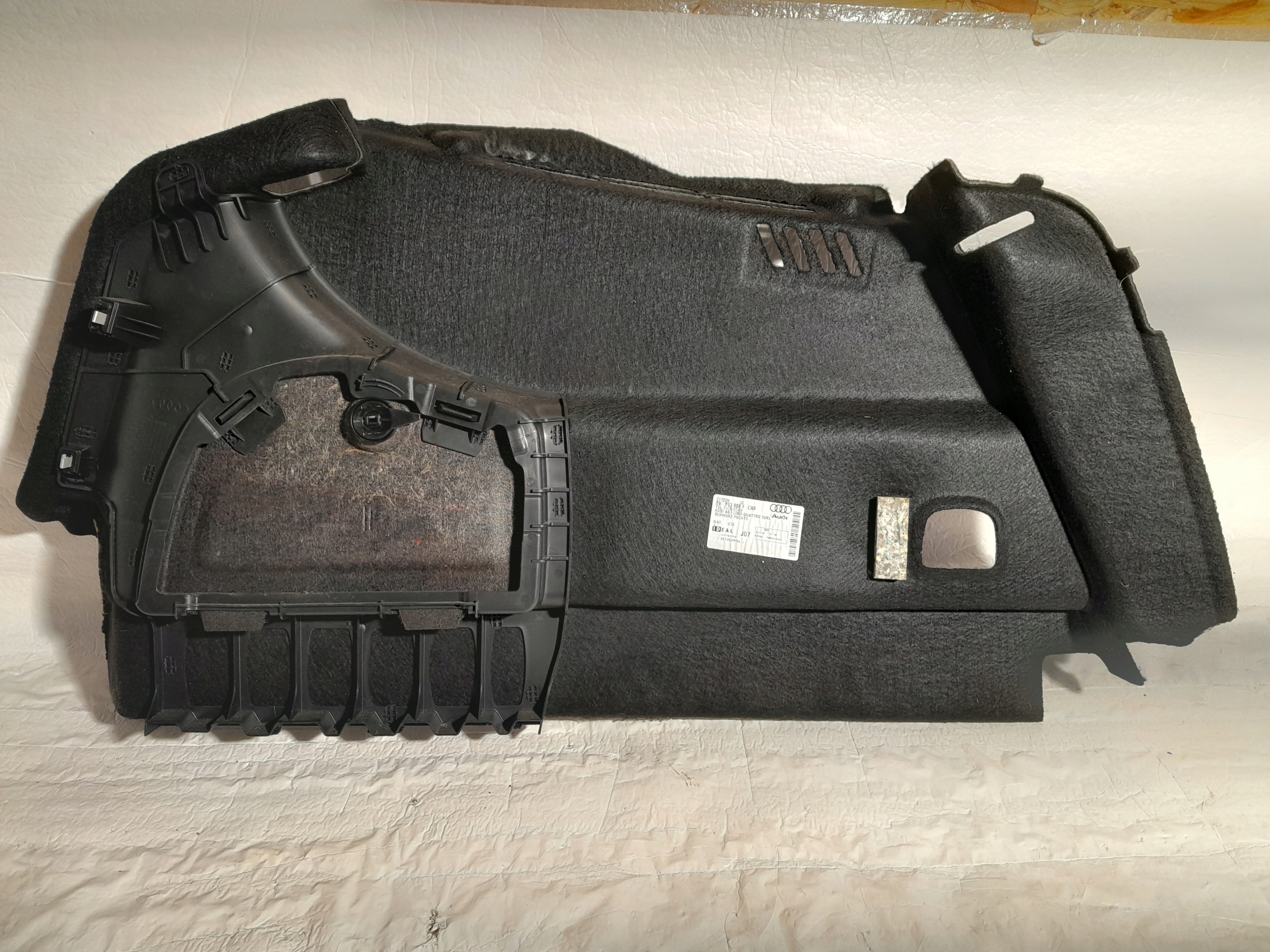 AUDI A3 S3 8V sedan boot upholstery 8V5863888F