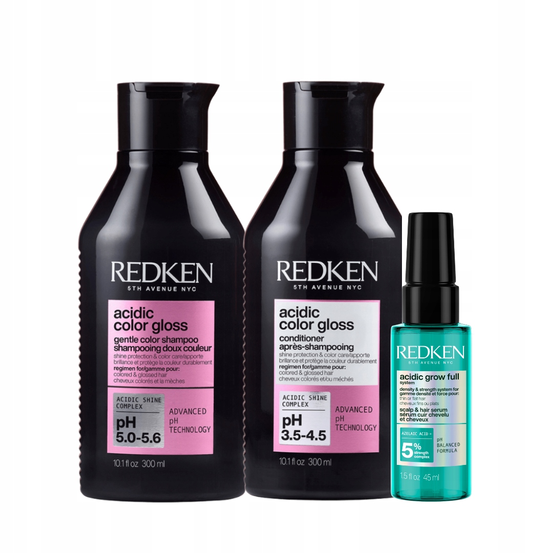 Redken Acidic Color Gloss Szampon do włosów farbowanych, Odżywka