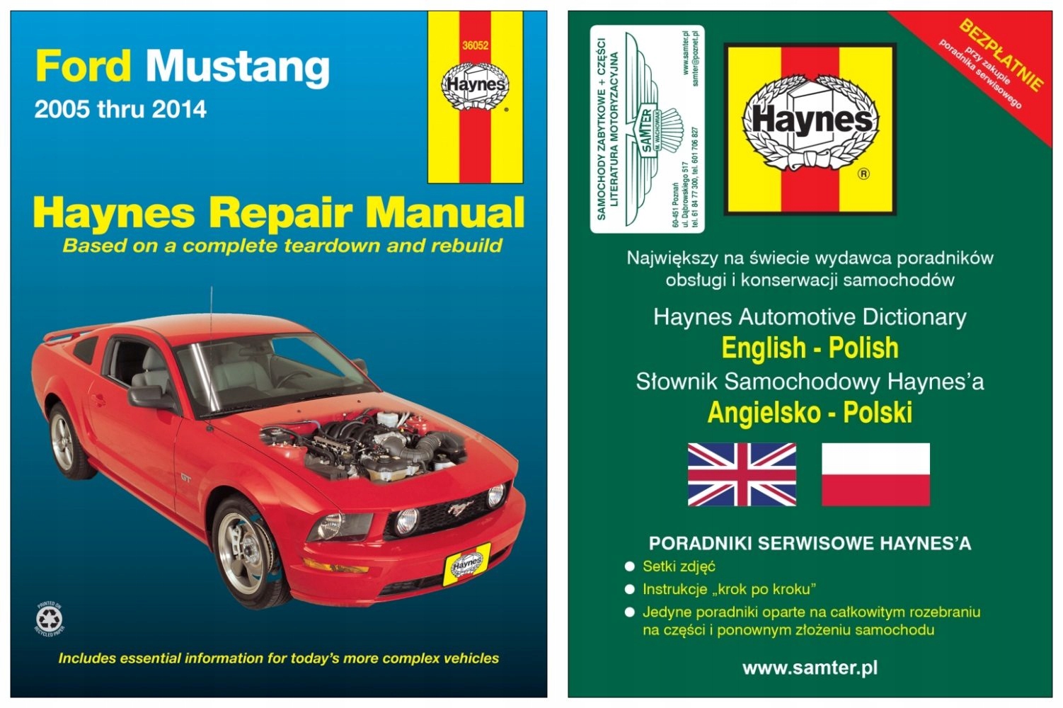 Ford Mustang (2005-2014) руководство по ремонту Haynes