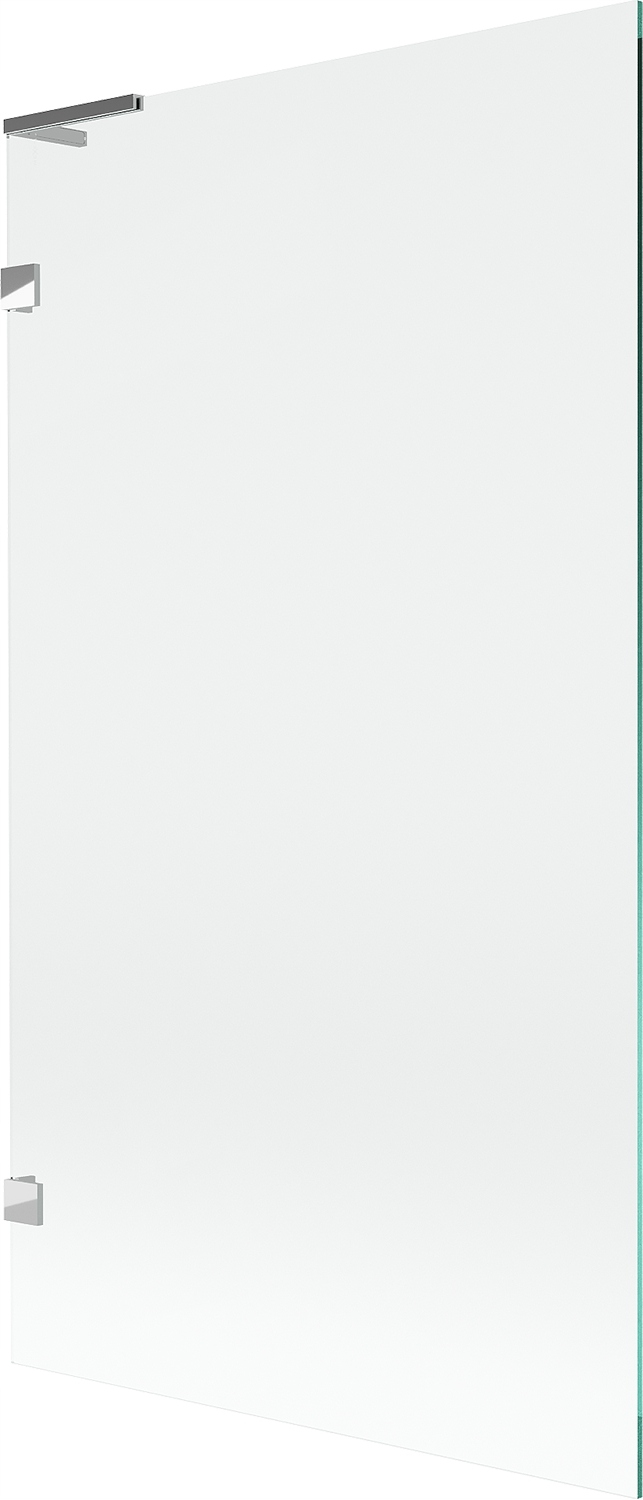 Mexen Lunar L jednopanelová vanová zástěna 100 x 150 cm, čirá, chrom 897L