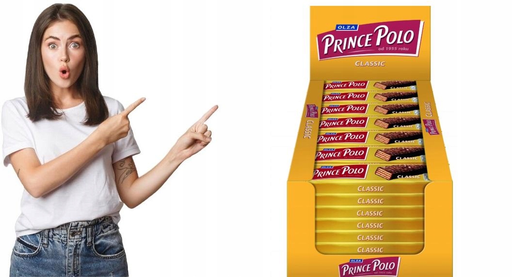 Levně Vafle Prince Polo 17,5 g 56 kusů