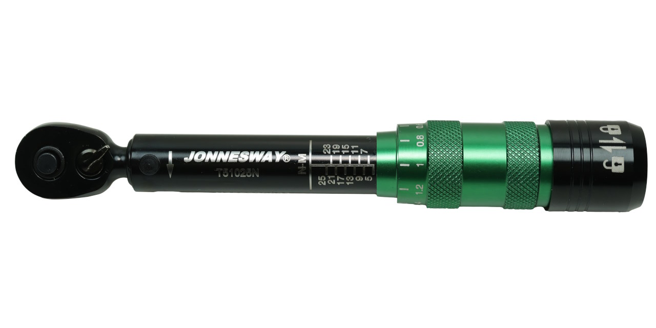 Krátky mini Momentový kľúč 1/4'' 5-25Nm Jonnesway T51025N