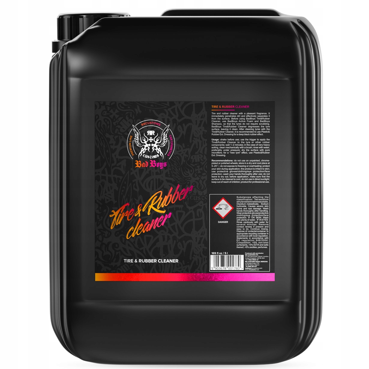 RRC BADBOYS TIRE&RUBBER CLEANER ДЛЯ ШИН І ГУМИ