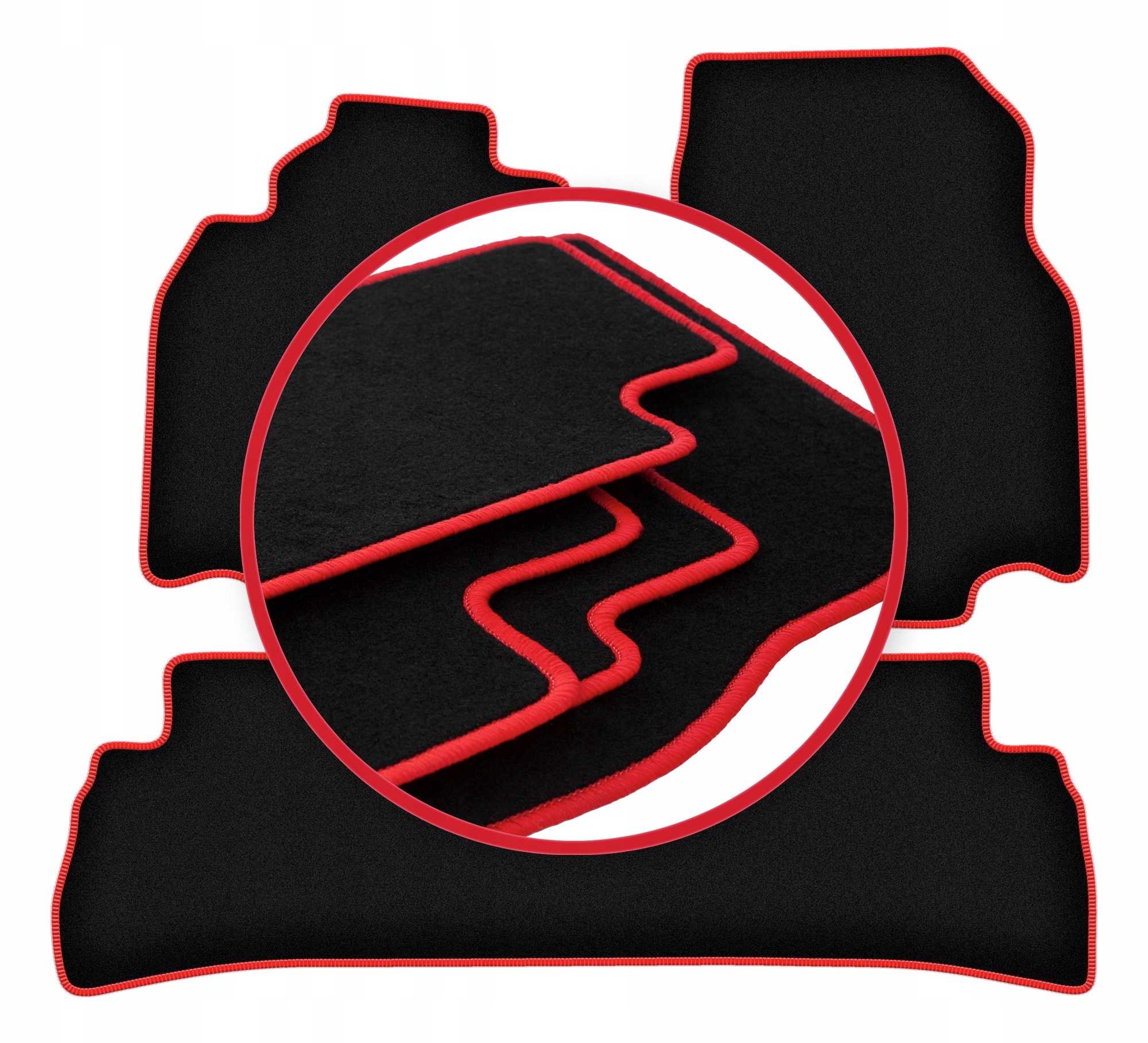 Autokoberce velurové Lux pro Nissan Cube Z12 keicar (2008-2011)