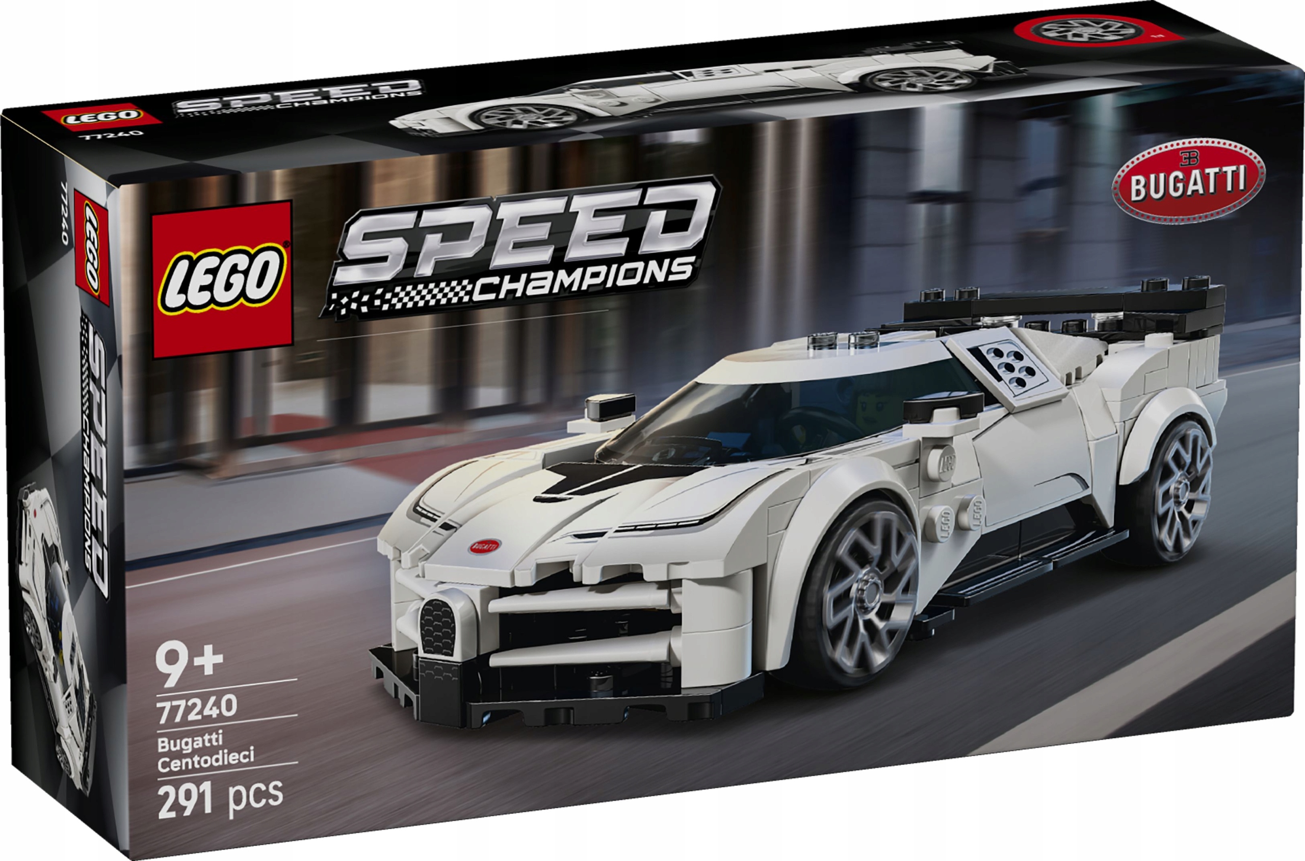 Lego Speed Champions Hyperauto Bugatti Centodieci Sada Kostek 77240
