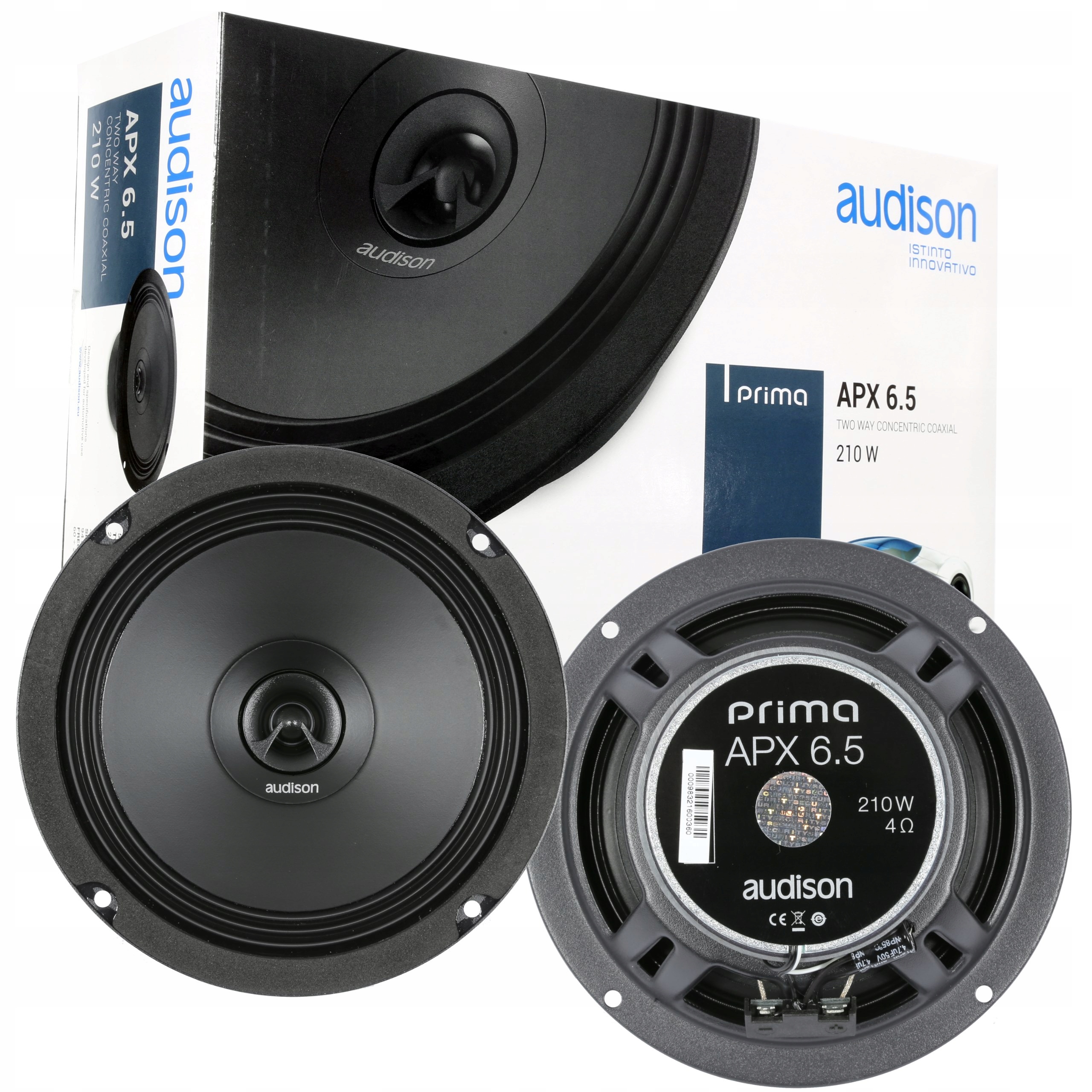 Altoparlanti Auto Audison APX 6.5 - Coassiali 2 Vie, 165mm, 210W, Per Upgrade OEM - Foto 11