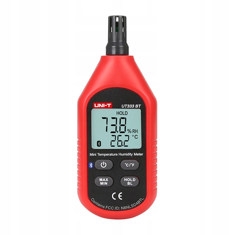 Uni-t UT333BT Digitální termo-vlhkoměr Mini měřič teploty a vlhkosti