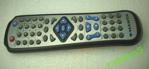 Pilot do DVD MANTA 042 , 032 + baterie