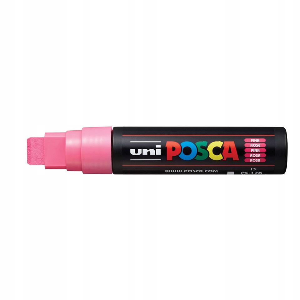 MARKER z farbą UNI POSCA PC-17K RÓŻOWY