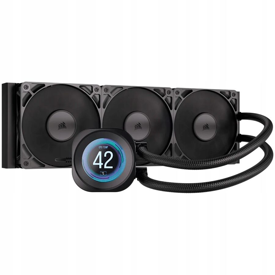 Corsair Nautilus 360 LCD Vodné chladenie Cpu 360 mm s LCD displejom
