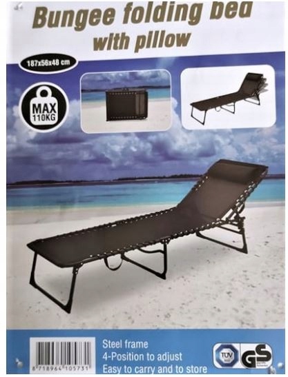 ŁÓŻKO POLOWE LEŻAK OGRODOWY SKŁADANY LEŻANKA Model ŁÓŻKO POLOWE SKŁADANE