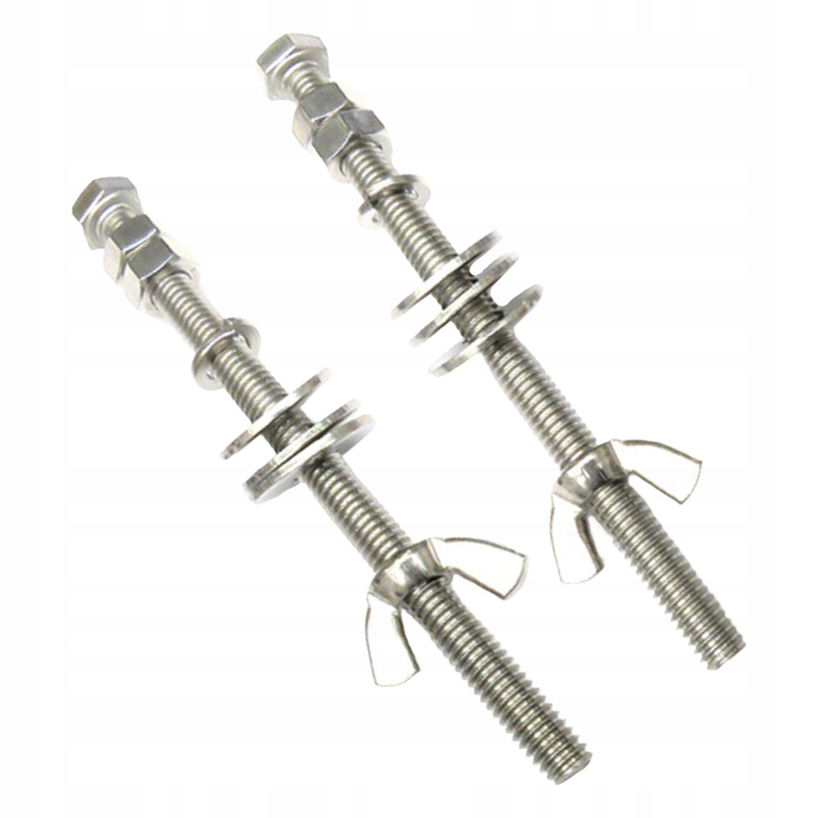 2x Śruby motylkowe do nurkowania Śruby Przenośne długie