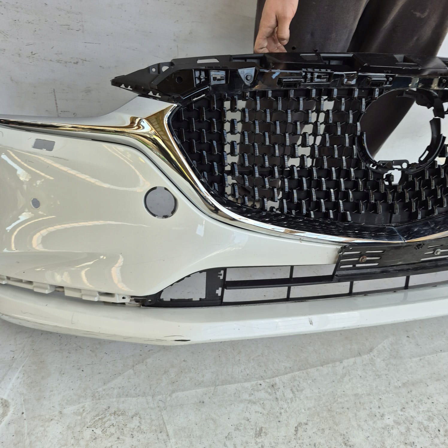 MAZDA 6 III GJ LIFT 18-24 bumper front front washer PDC