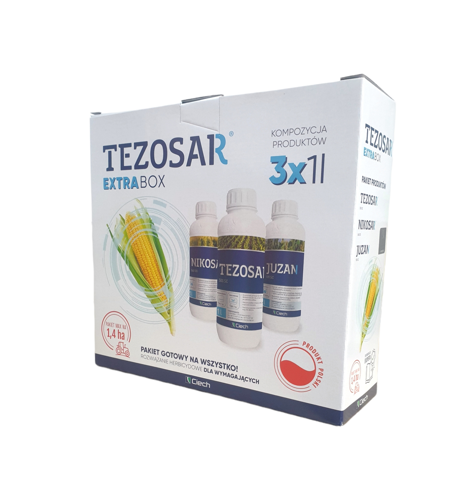 

Zestaw Ciech Tezosar Extra Box 3x1l na chwasty