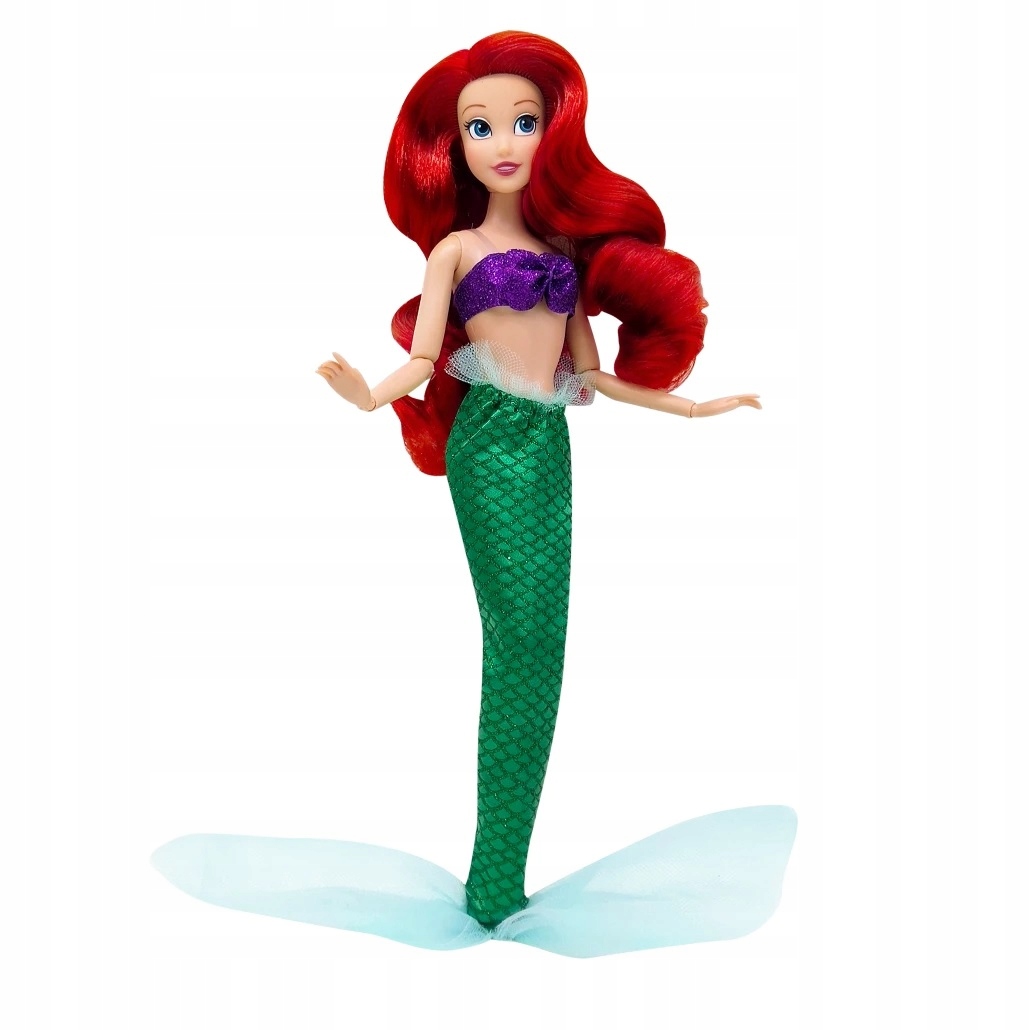 Arielka Ariel Syrenka 31cm Disney Store 24H Seria Disney