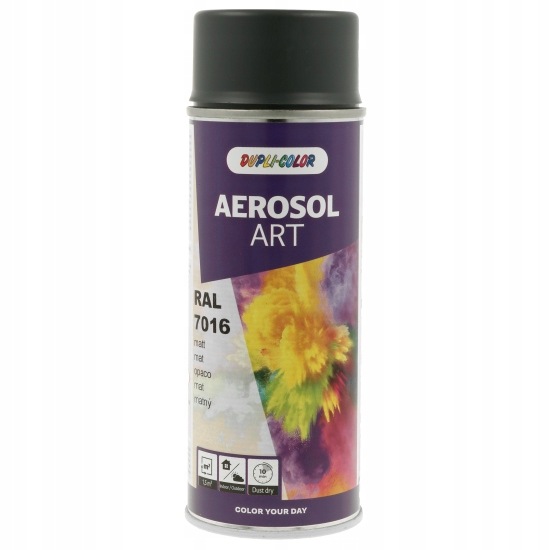 Dupli Color Matowy Lakier Spray Ral 7016 Szary Antracyt Mat 400ML