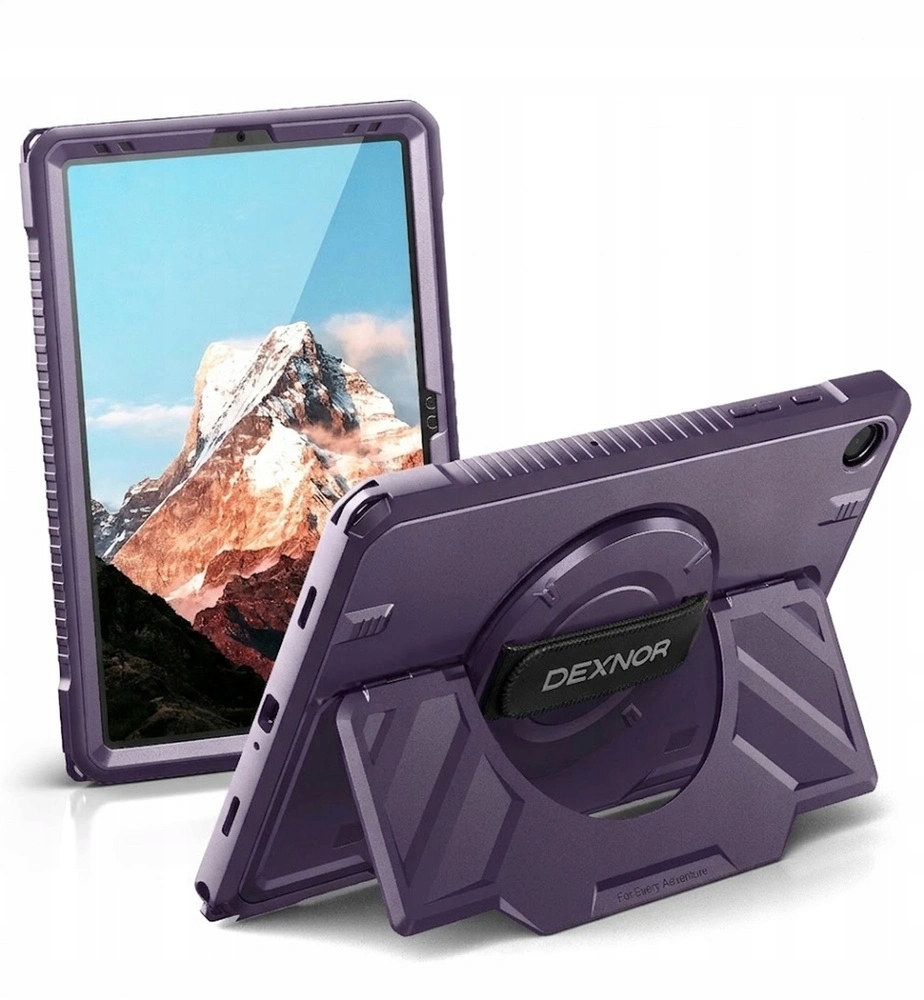 Pancéřové Pouzdro Dexnor Pro Galaxy Tab A9+ A11+ Plus Pouzdro S Podstavcem
