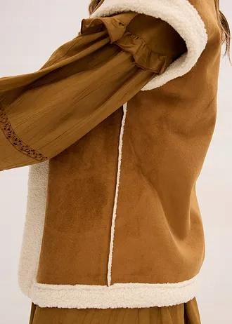 kro KAMIZELKA DAMSKA BRĄZOWA 50