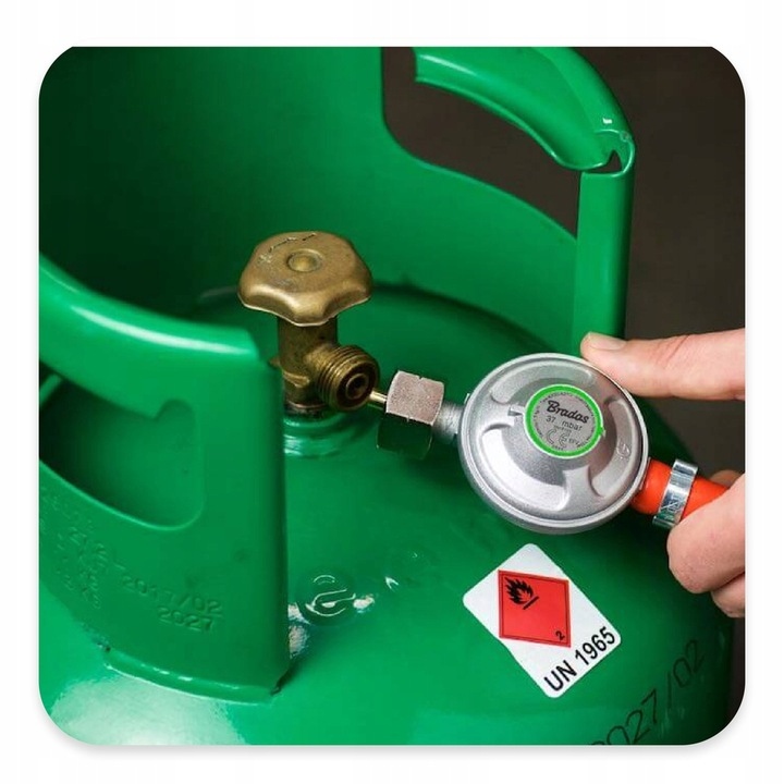 TABORET GAZOWY 9,8kW 3 x Palnik ŻELIWNY Kuchenka Turystyczna Reduktor Wąż Waga 5 kg