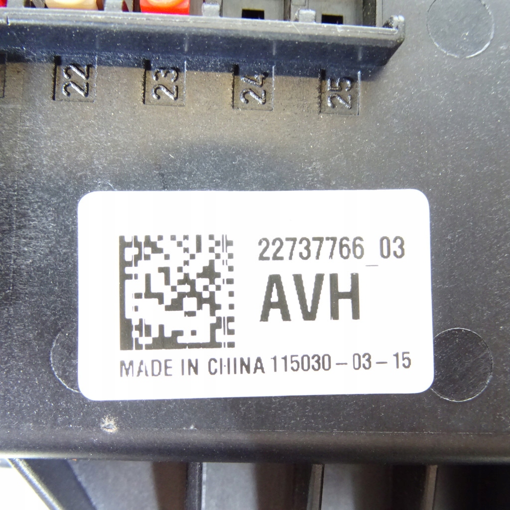 OPEL INSIGNIA A module BSI 22737766_03
