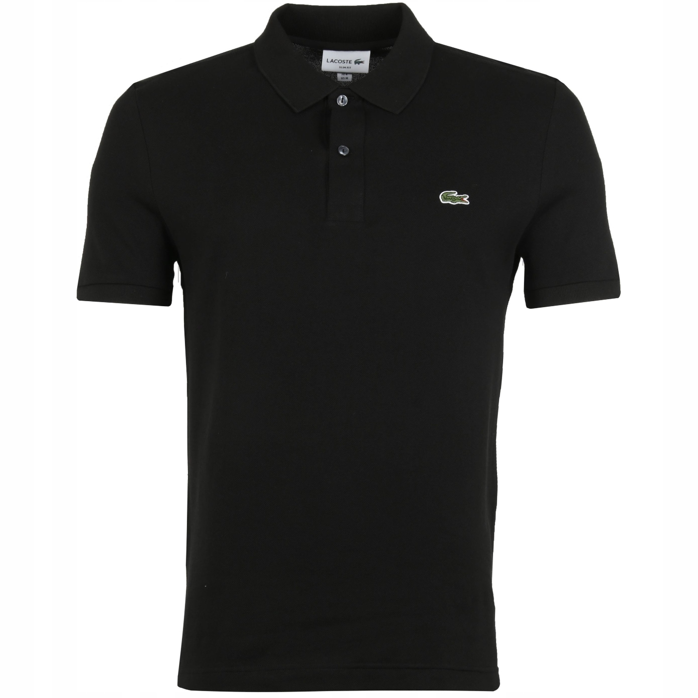 Pánská Polokošile Lacoste Regular Fit Černá vel. M