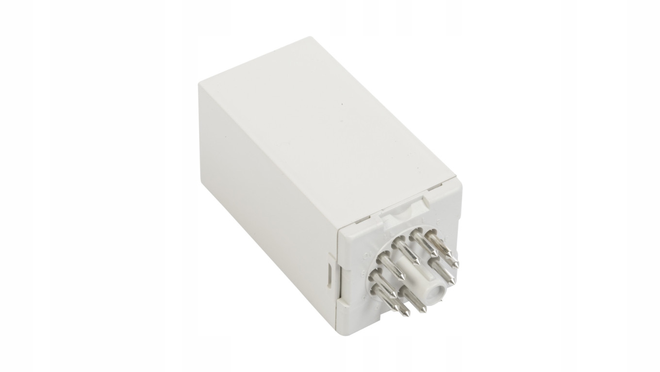 Przekaźnik czasowy 2P 5A 1-12sek 24-48V Ac/dc opóźnione załączenie RTx-132
