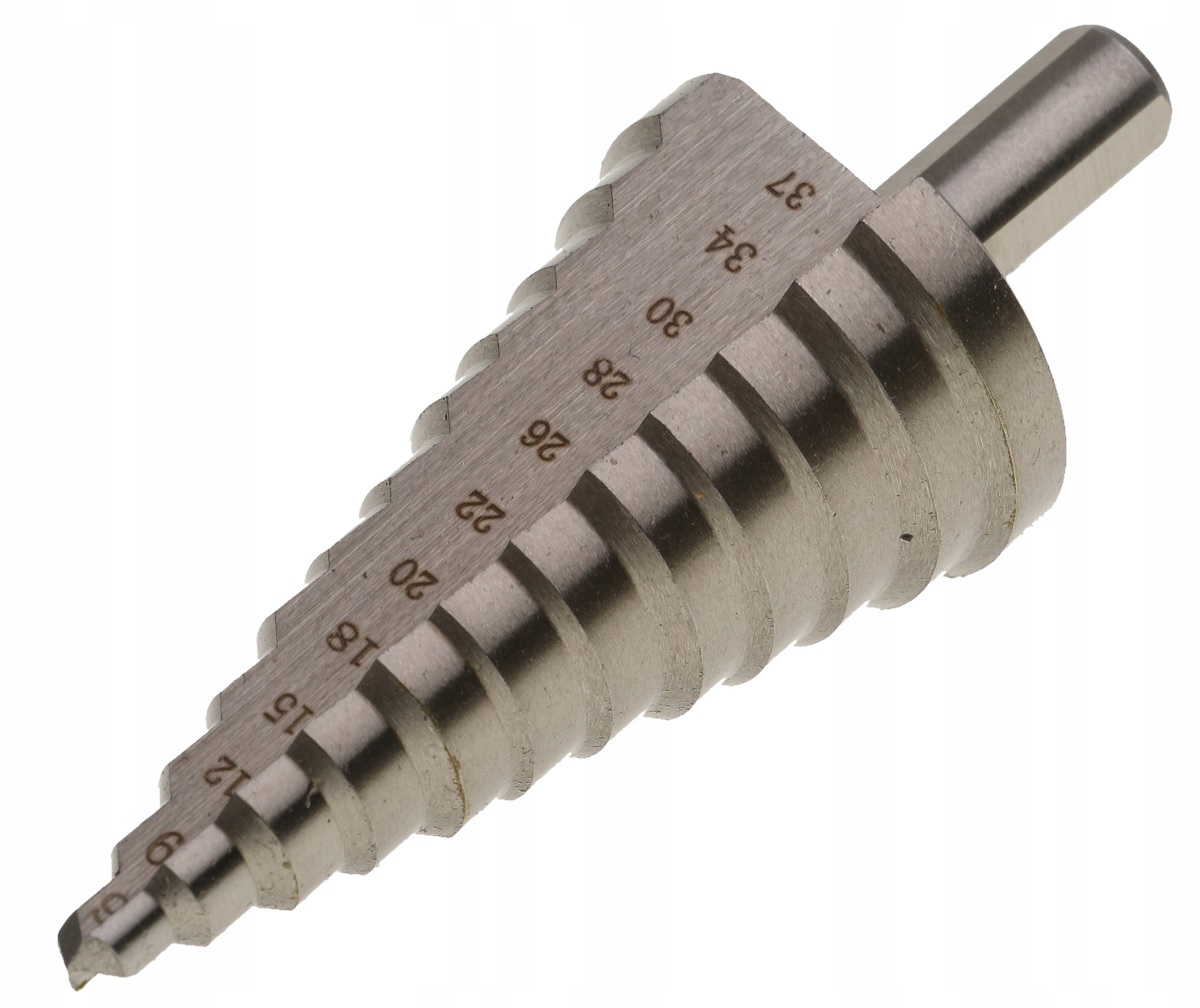 

Wiertło Stopniowe Stożkowe Hss Wiertła 6-37 mm