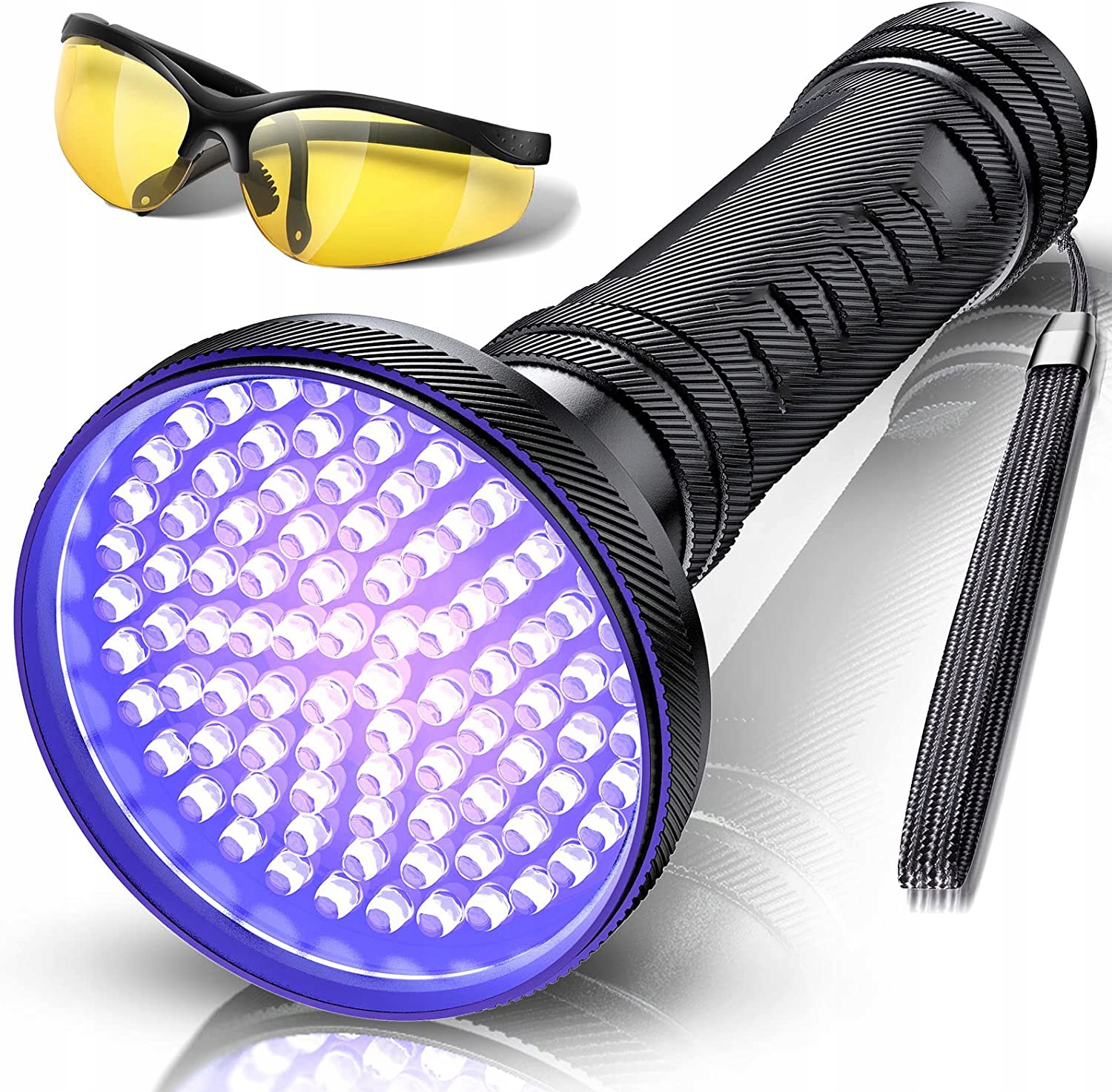 

Latarka Uv Ultrafioletowa Bursztyn Mocniejsza