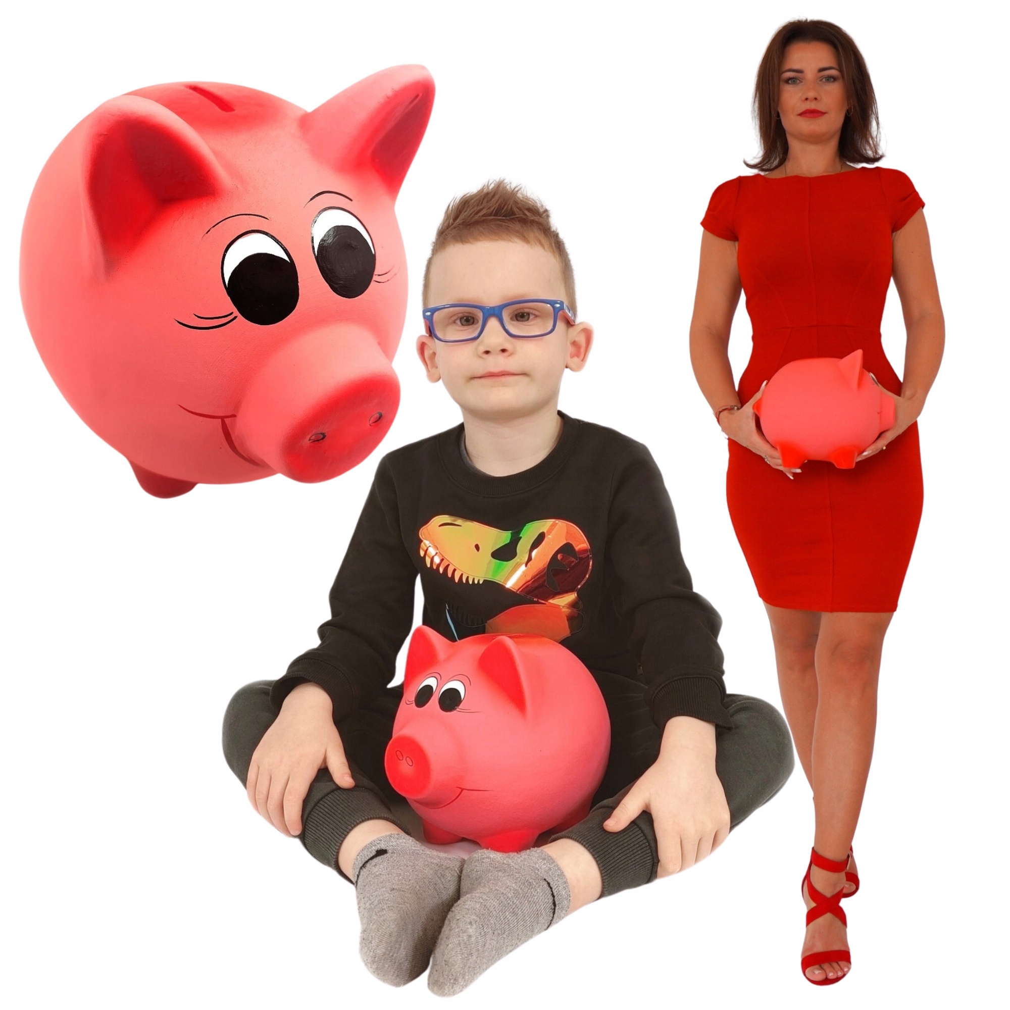 Velká Dětská Pokladnička Na Rozbití Keramická