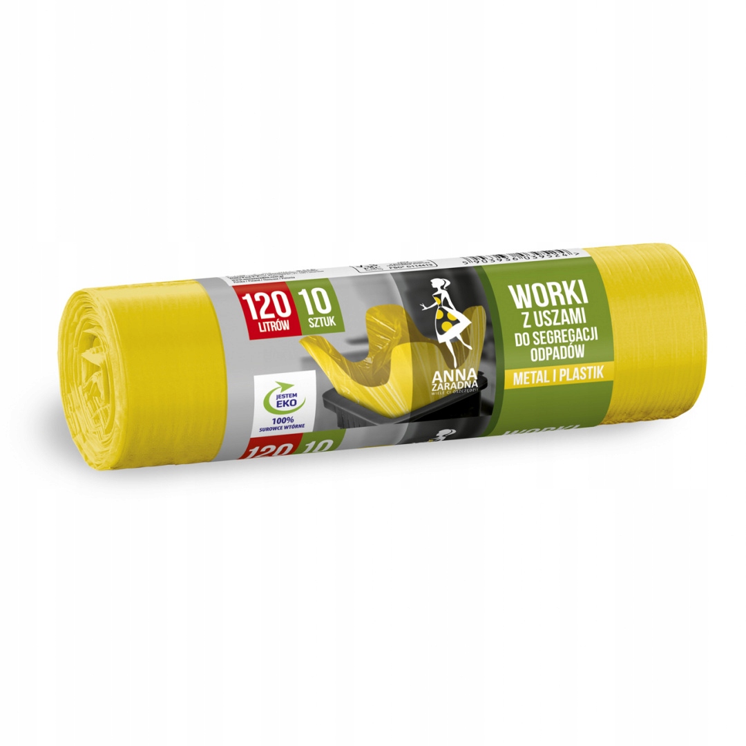 

Az Worki z uszami do segregacji 120l 10szt Plastik