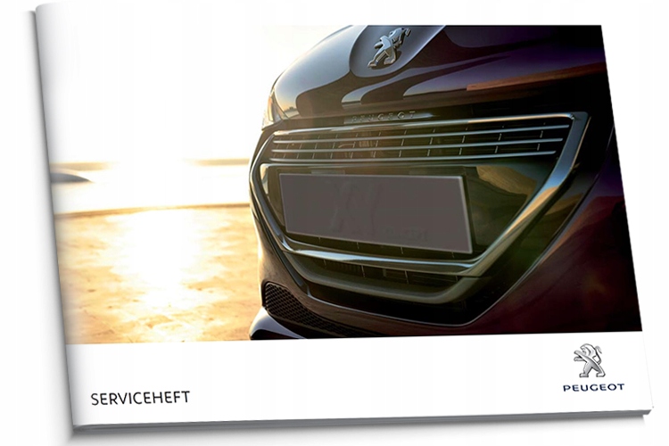 Peugeot 10 modelů německá servisní knížka
