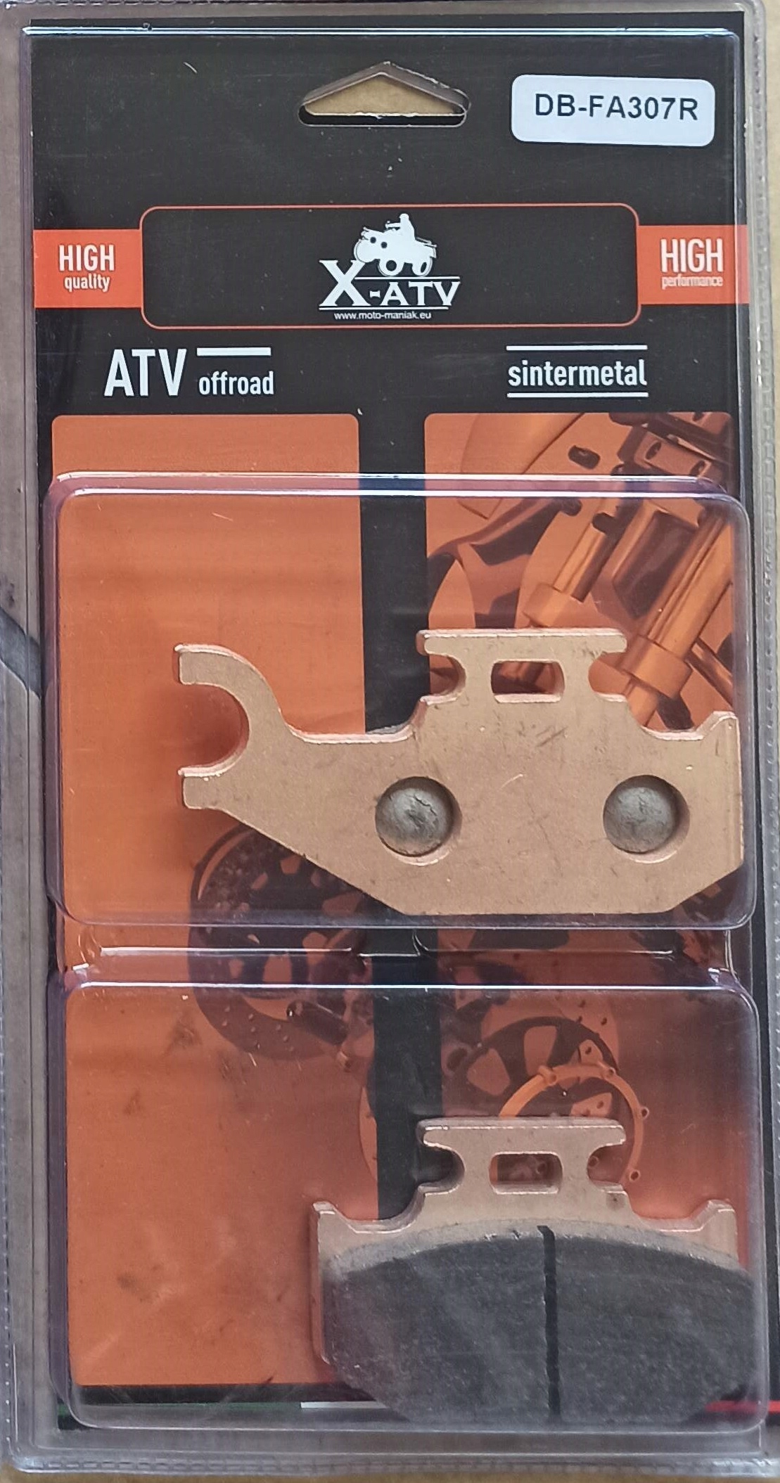 Klocki hamulcowe can-am Renegade Outlander 400 500 650 800 2003-2015