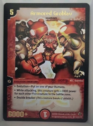 Duel Masters Armored Groblav Jdc Foil