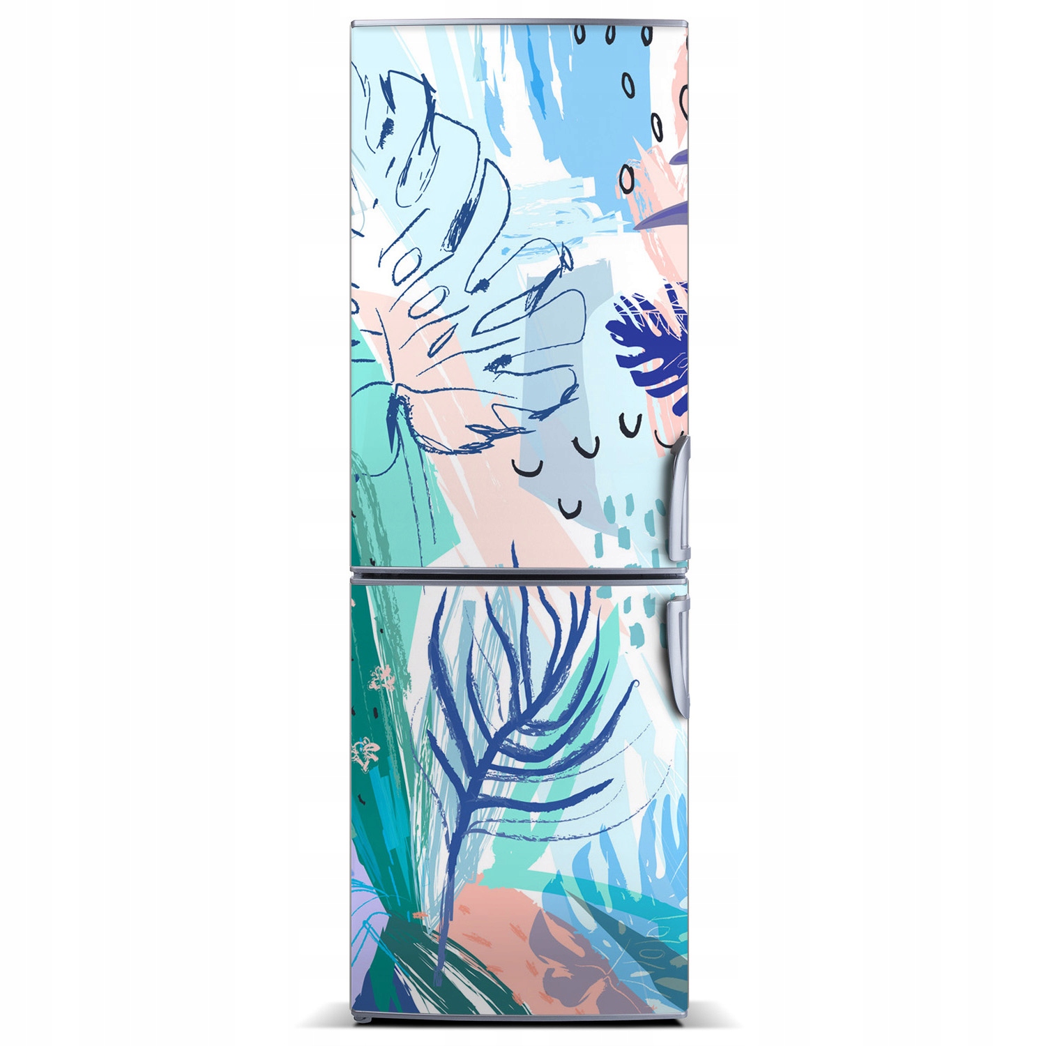 

Magnes Magnes na lodówkę Tropikalne liście 60x180