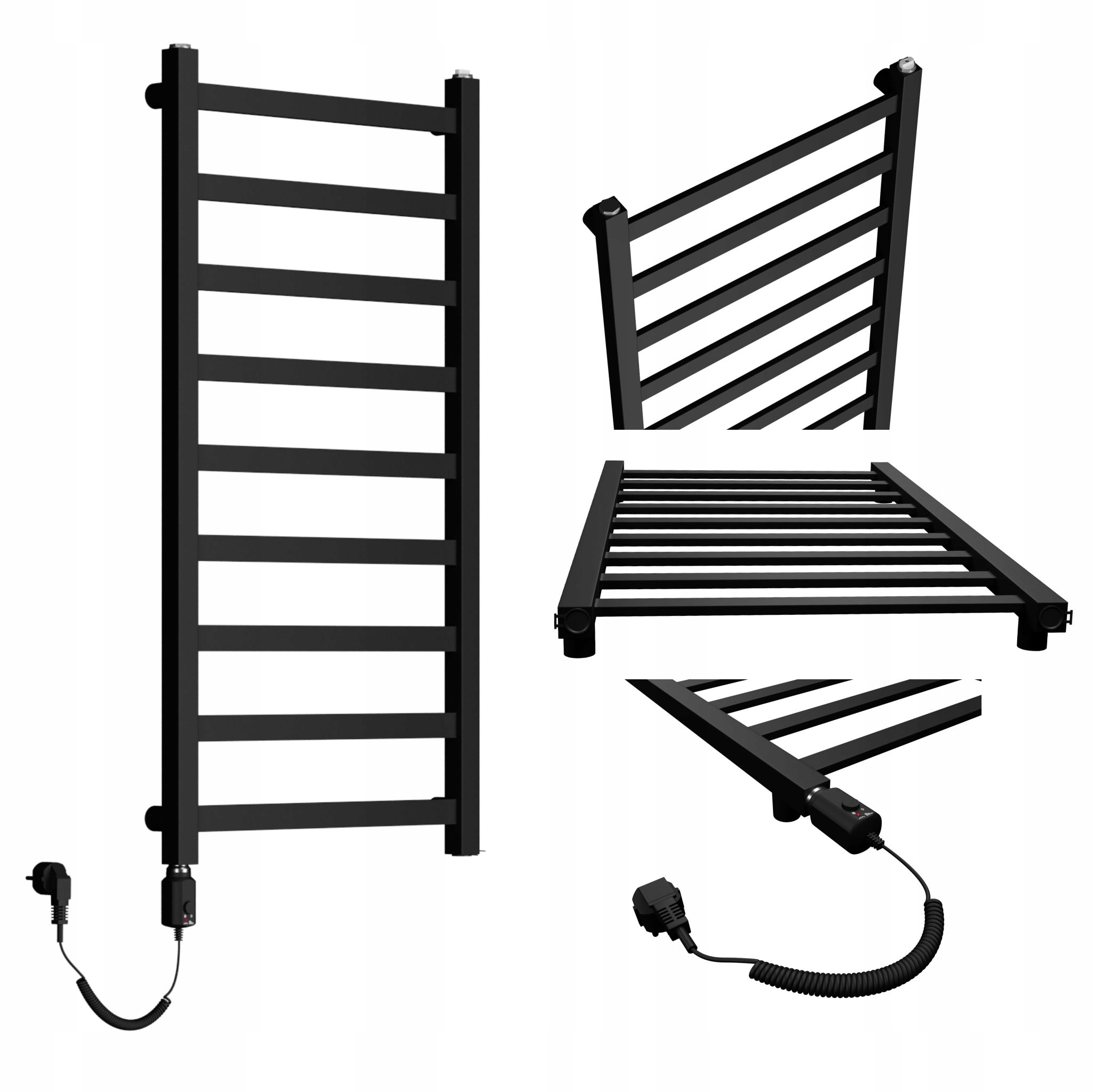 Elektrický ohřívač Royal Slim 930x530 Černý Ohřívač 300W s